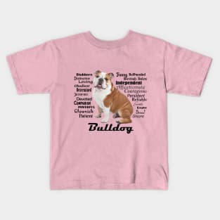 Bulldog Traits Kids T-Shirt